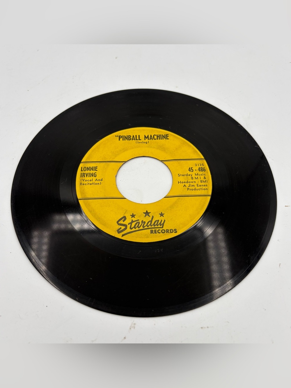 1960 Lonnie Irving Pinball Machine I Got Blues On My Mind Hoedown Starday 7" 45